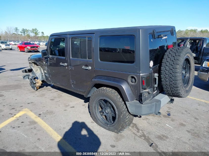 2014 JEEP WRANGLER UNLIMITED SAHARA - 1C4BJWEG4EL221704