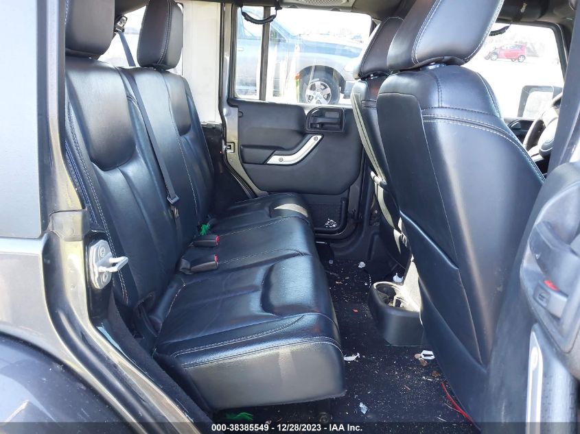 2014 JEEP WRANGLER UNLIMITED SAHARA - 1C4BJWEG4EL221704
