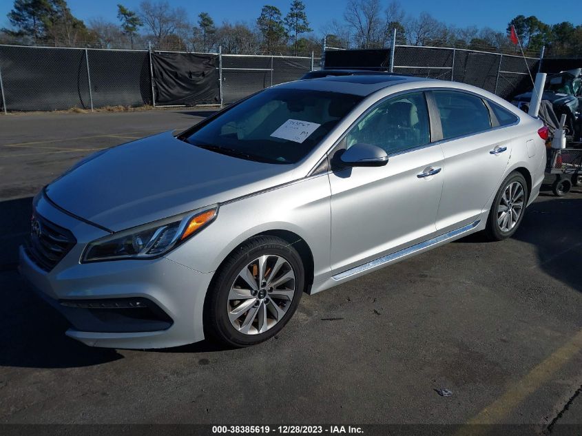 2016 HYUNDAI SONATA SPORT - 5NPE34AF0GH392904