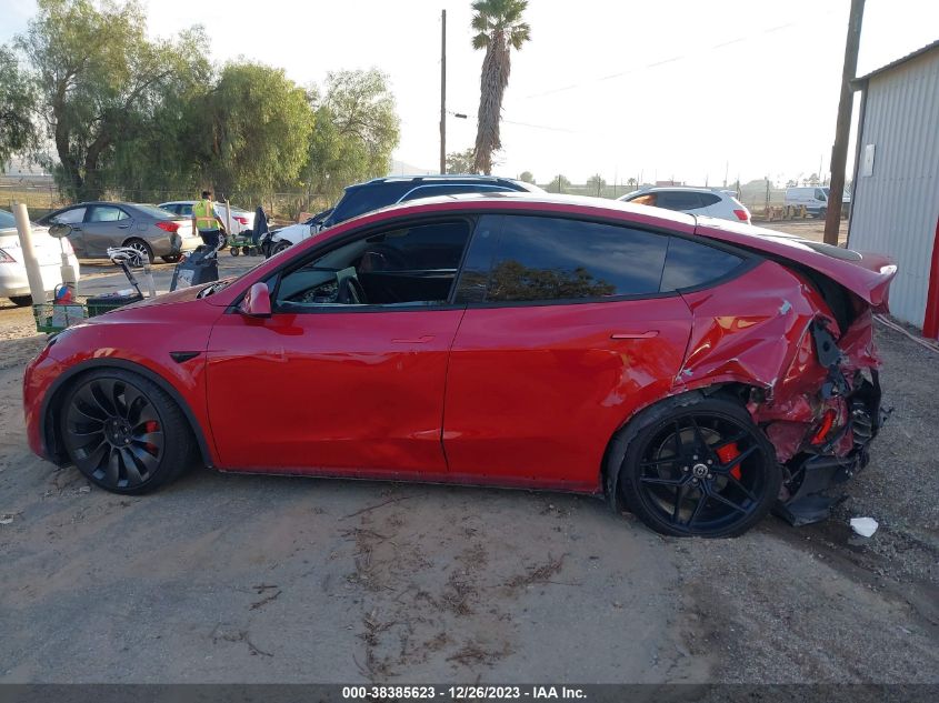 2022 TESLA MODEL Y - 7SAYGDEF3NF492148