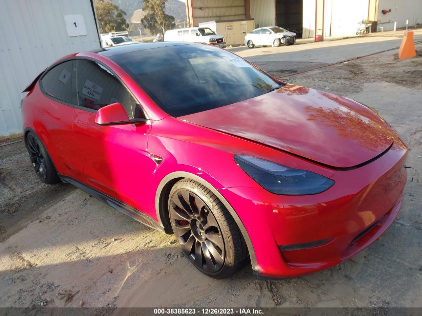 2022 TESLA MODEL Y - 7SAYGDEF3NF492148