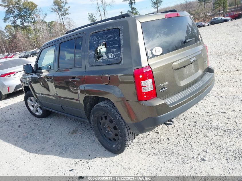 2015 JEEP PATRIOT LATITUDE - 1C4NJRFB0FD394018