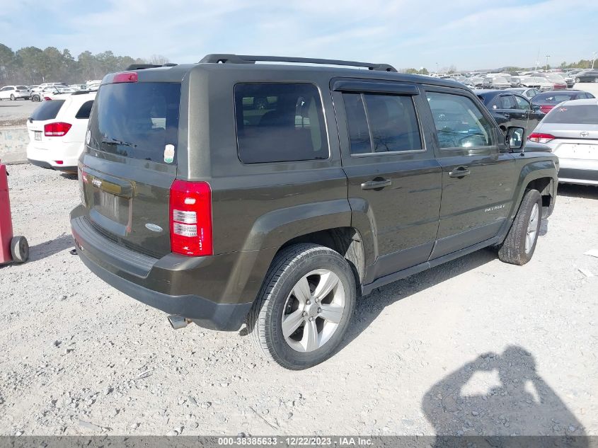 2015 JEEP PATRIOT LATITUDE - 1C4NJRFB0FD394018