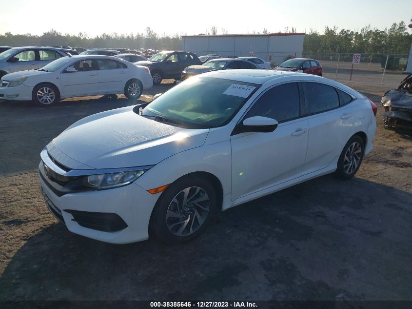 2017 HONDA CIVIC EX - 19XFC2F75HE006641
