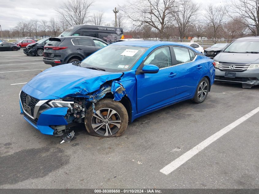 2021 NISSAN SENTRA SV XTRONIC CVT - 3N1AB8CV3MY313661