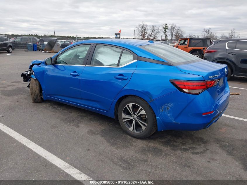 2021 NISSAN SENTRA SV XTRONIC CVT - 3N1AB8CV3MY313661