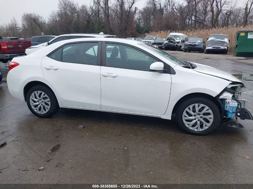 2019 TOYOTA COROLLA LE - 5YFBURHE0KP927798