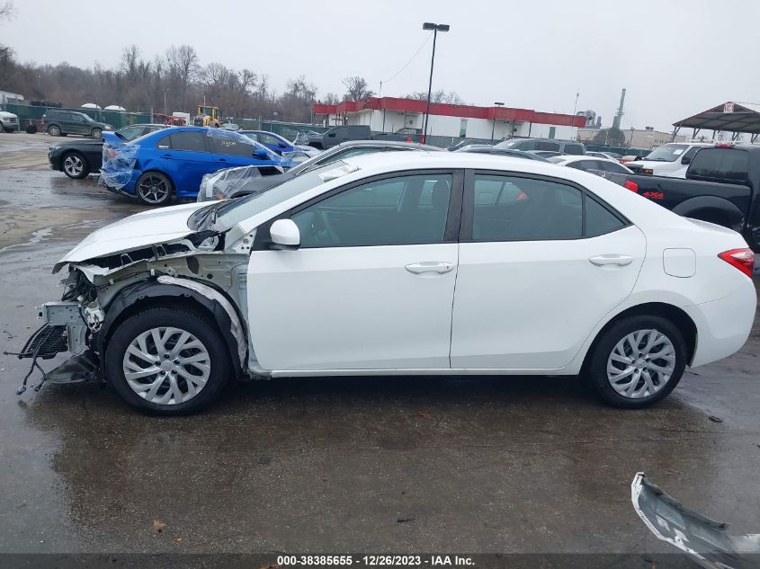 2019 TOYOTA COROLLA LE - 5YFBURHE0KP927798
