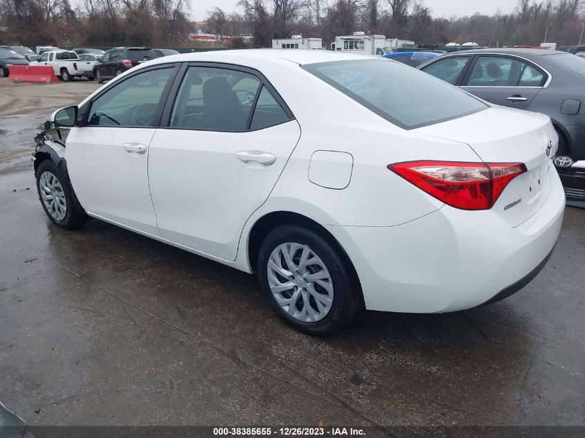 2019 TOYOTA COROLLA LE - 5YFBURHE0KP927798