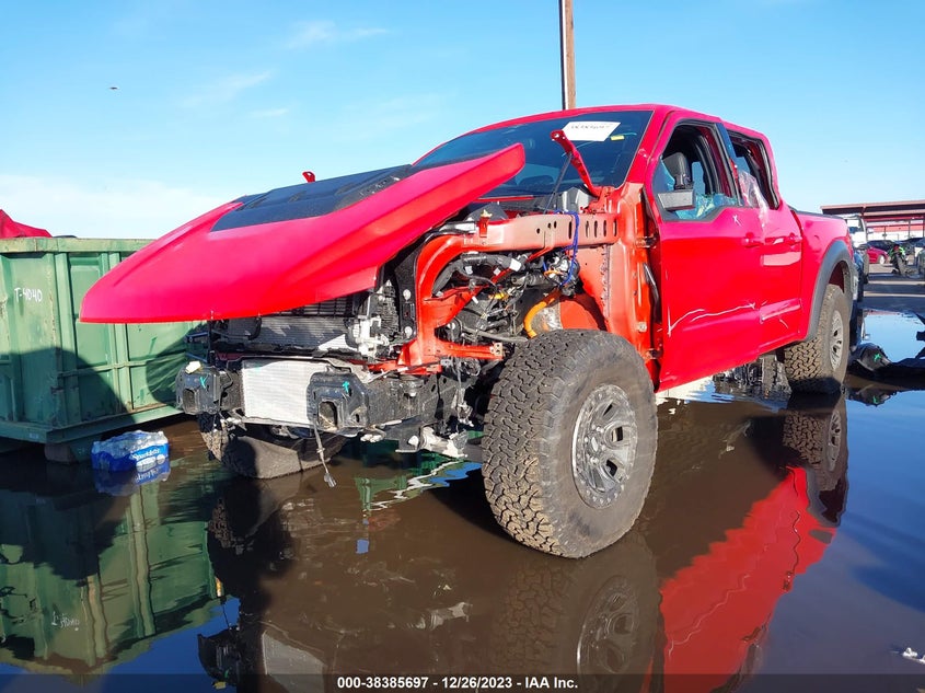 VIN 1FTFW1RG3PFD00430 2023 FORD F-150 RAPTOR