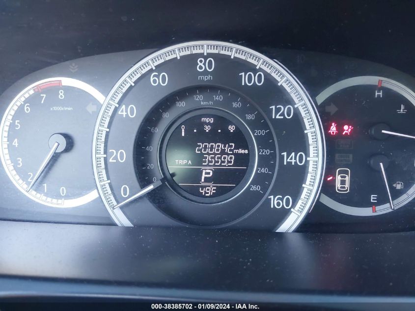2013 HONDA ACCORD EX-L - 1HGCR2F84DA102513