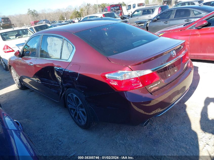 2015 HONDA ACCORD SPORT - 01HGCR2F57FA07846
