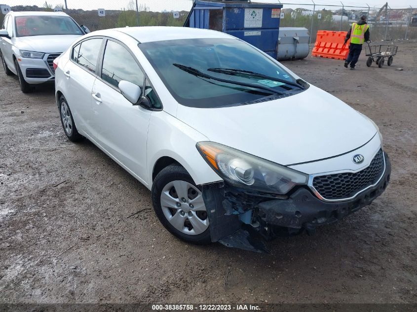 2015 KIA FORTE LX - KNAFX4A63F5367869