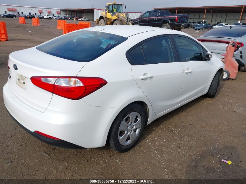 2015 KIA FORTE LX - KNAFX4A63F5367869