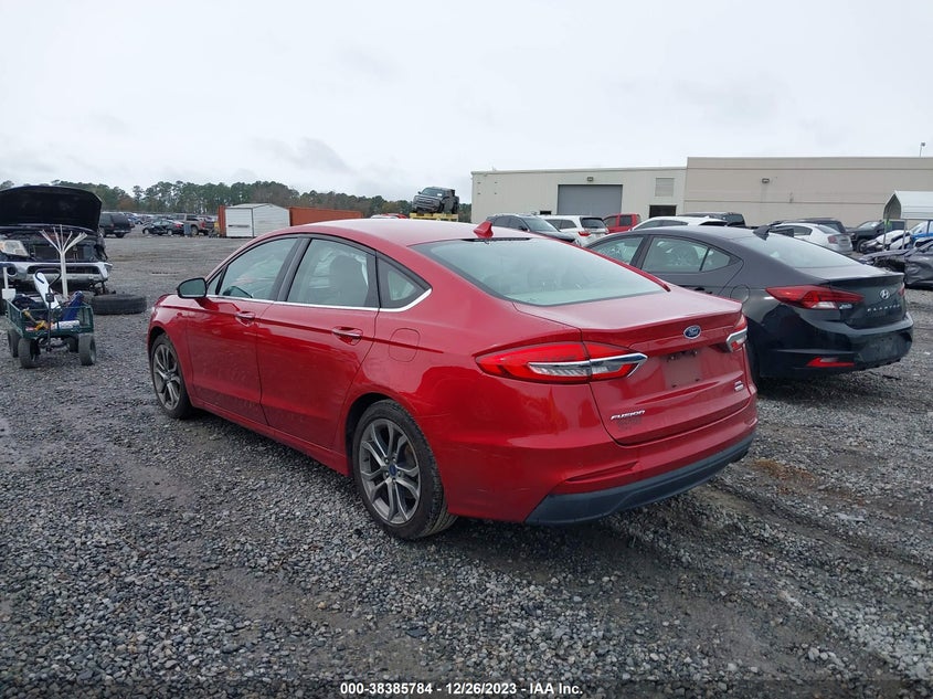 VIN 3FA6P0CD7LR161105 2020 FORD FUSION SEL