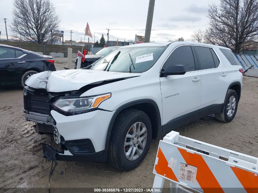 2018 CHEVROLET TRAVERSE LS - 1GNERFKW6JJ199574