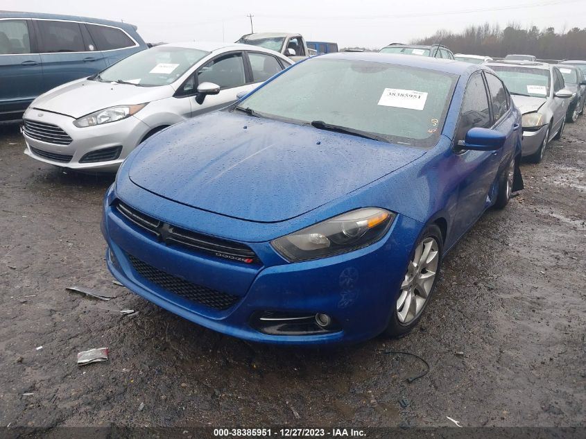 2013 DODGE DART RALLYE - 1C3CDFBA9DD181922