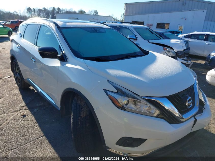 2017 NISSAN MURANO S/SL/SV/PLATINUM - 5N1AZ2MG6HN197392