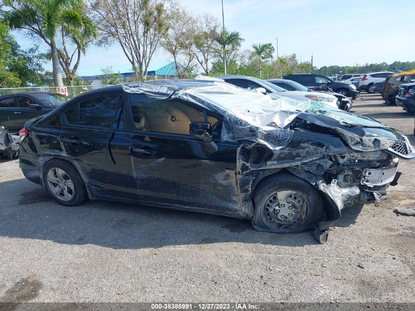 2015 HONDA CIVIC LX - 19XFB2F51FE110445
