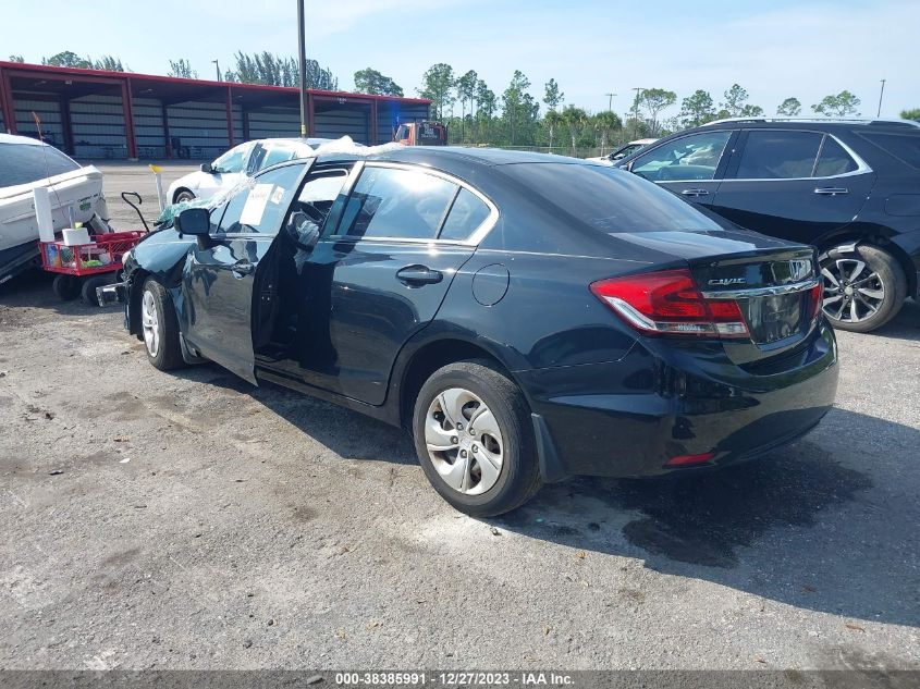 2015 HONDA CIVIC LX - 19XFB2F51FE110445
