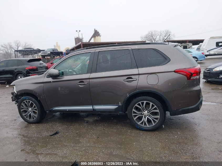 2016 MITSUBISHI OUTLANDER SEL - JA4AZ3A34GZ008803