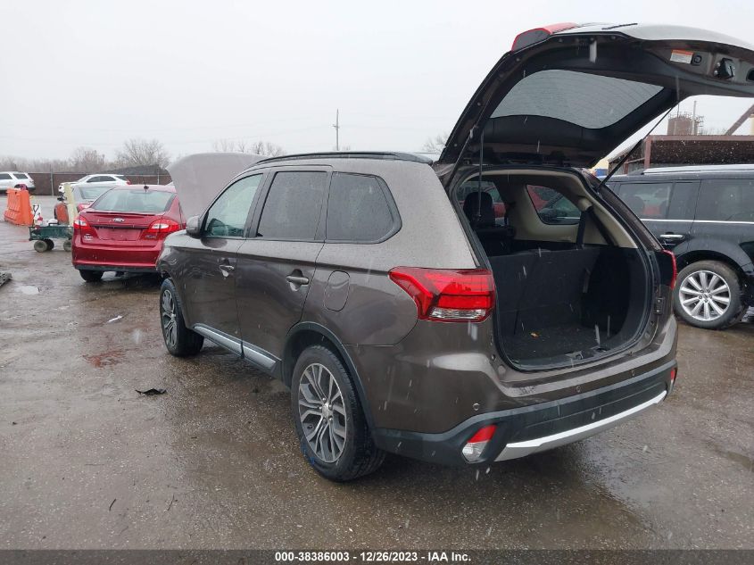 2016 MITSUBISHI OUTLANDER SEL - JA4AZ3A34GZ008803