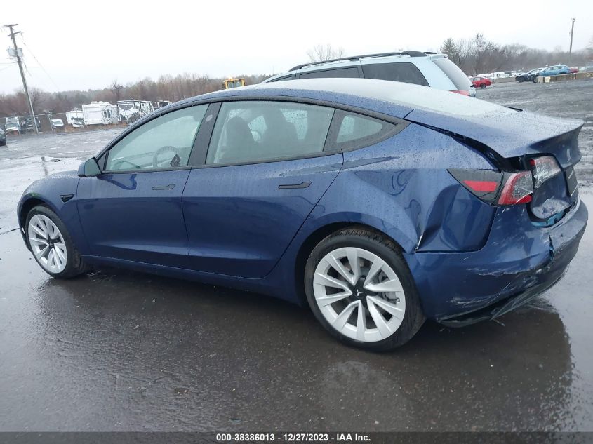 2023 TESLA MODEL 3 - 5YJ3E1EB0PF632846