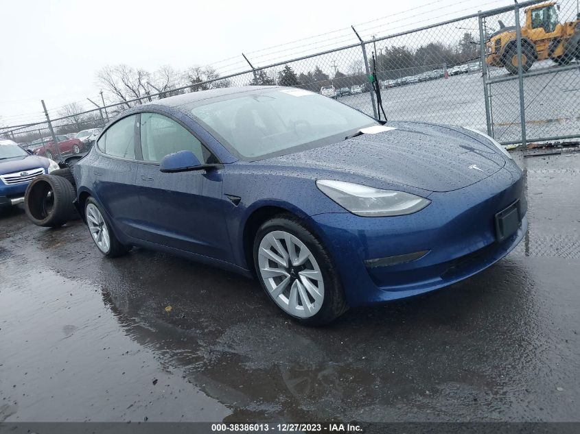 2023 TESLA MODEL 3 - 5YJ3E1EB0PF632846