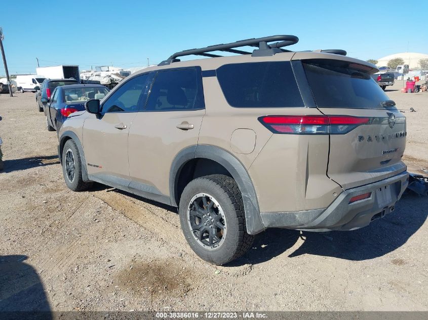 2023 NISSAN PATHFINDER SV - 5N1DR3BD6PC224063