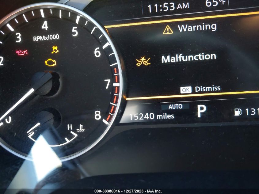 2023 NISSAN PATHFINDER SV - 5N1DR3BD6PC224063