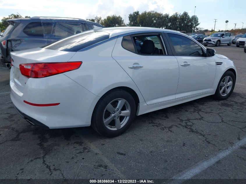 2014 KIA OPTIMA LX - 5XXGM4A75EG321513