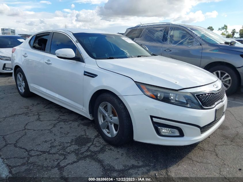 2014 KIA OPTIMA LX - 5XXGM4A75EG321513