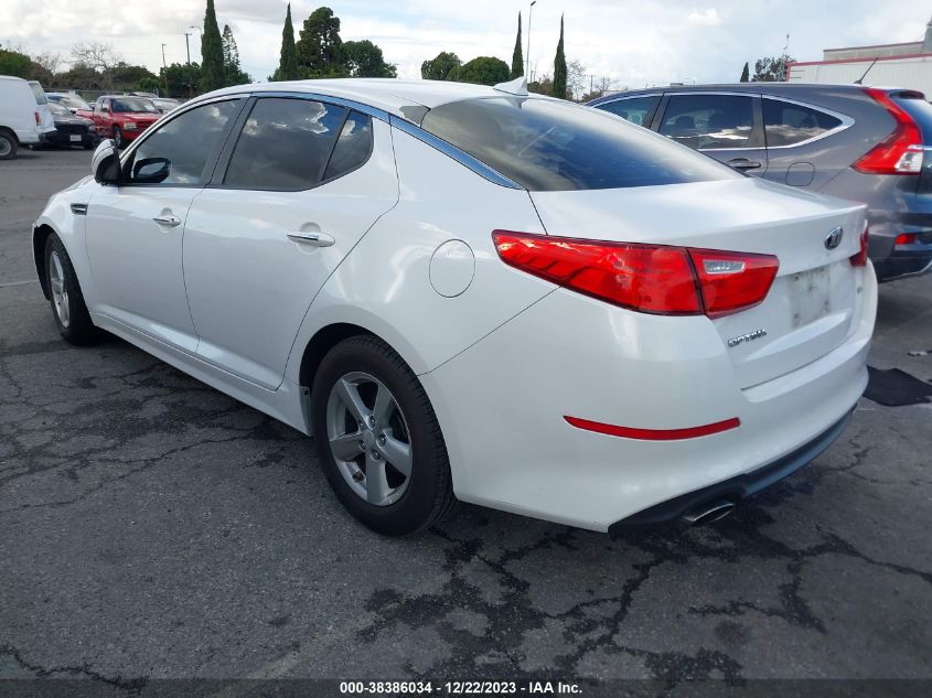 2014 KIA OPTIMA LX - 5XXGM4A75EG321513