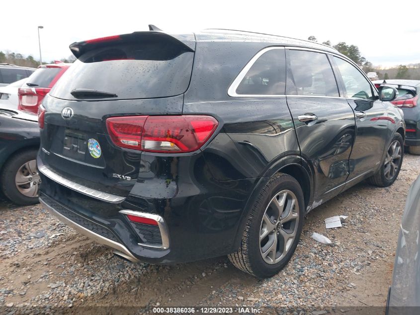 2019 KIA SORENTO SX/SXL - 5XYPKDA52KG494837