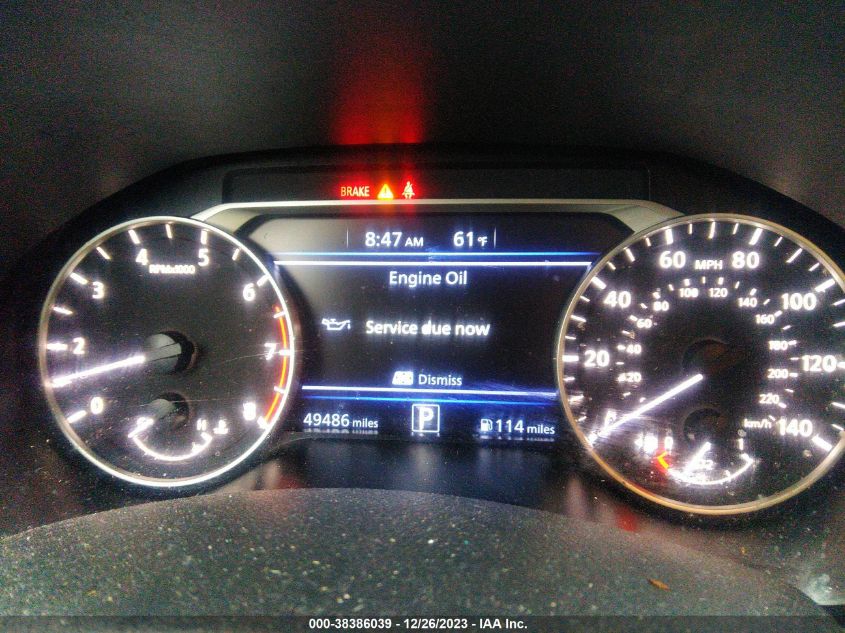 2020 NISSAN ALTIMA S - 1N4BL4BV6LC267507
