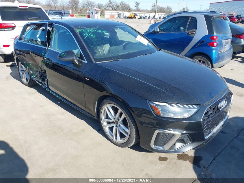 WAUEAAF40NN013616 AUDI A4 PREMIUM PLUS 45 2022