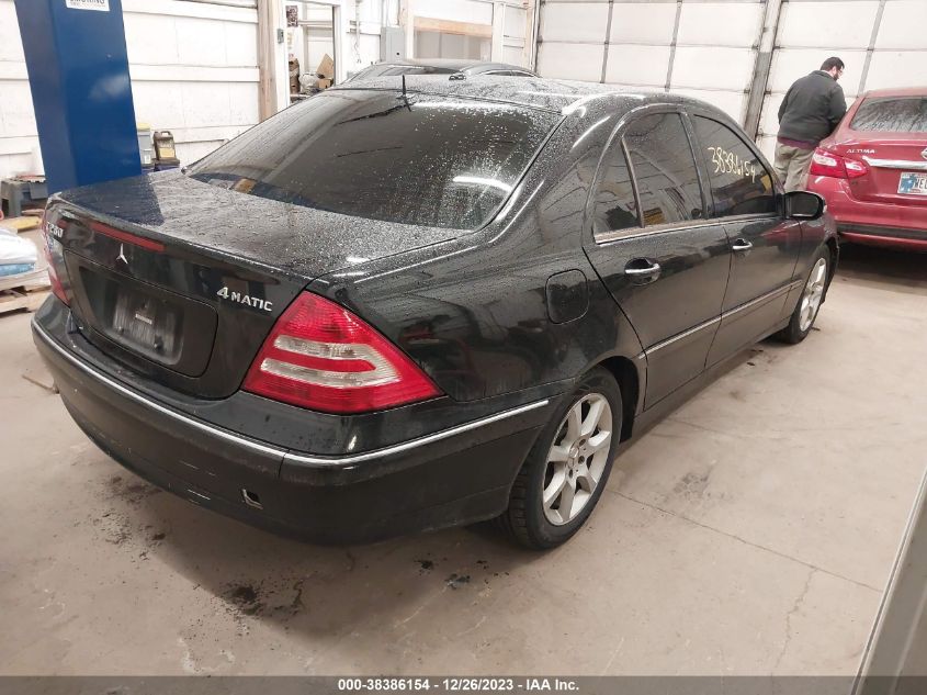 WDBRF92H07F918379 | 2007 MERCEDES-BENZ C 280