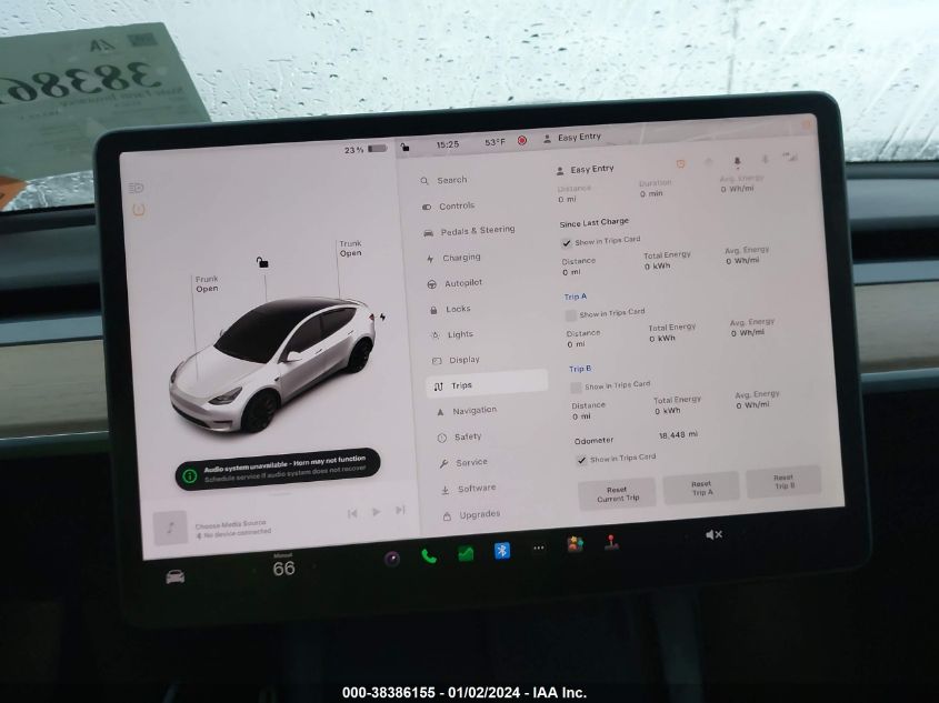 2022 TESLA MODEL Y PERFORMANCE DUAL MOTOR ALL-WHEEL DRIVE - 7SAYGDEF3NF396262