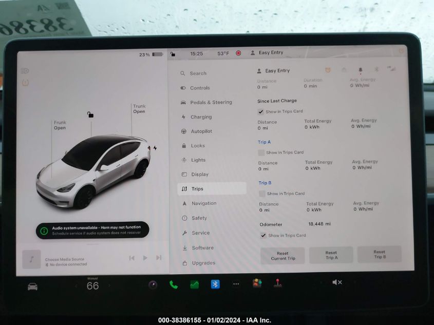 2022 TESLA MODEL Y PERFORMANCE DUAL MOTOR ALL-WHEEL DRIVE - 7SAYGDEF3NF396262