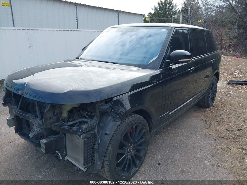 VIN SALGS5FEXHA326735 2017 LAND ROVER RANGE ROVER SUPERCHARGED