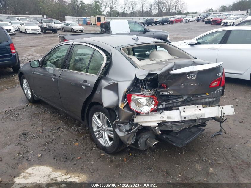 2013 INFINITI G37 JOURNEY - JN1CV6AP1DM717571