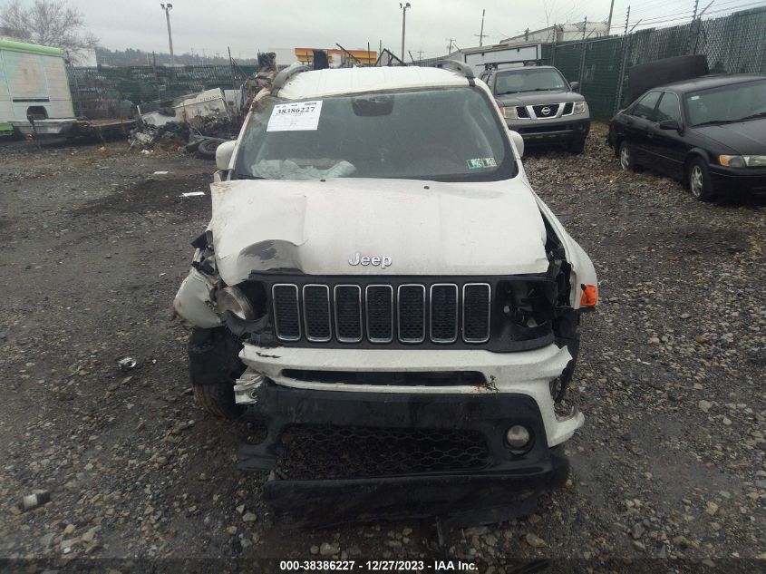2019 JEEP RENEGADE LATITUDE - ZACNJBBB8KPK61271