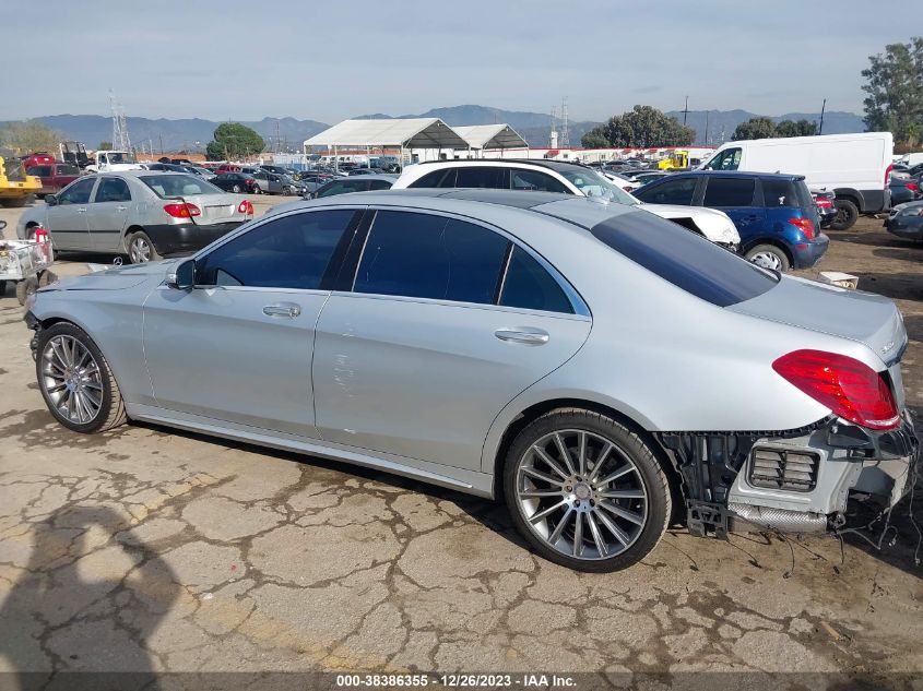 2015 MERCEDES-BENZ S 550 WDDUG8CB4FA128906