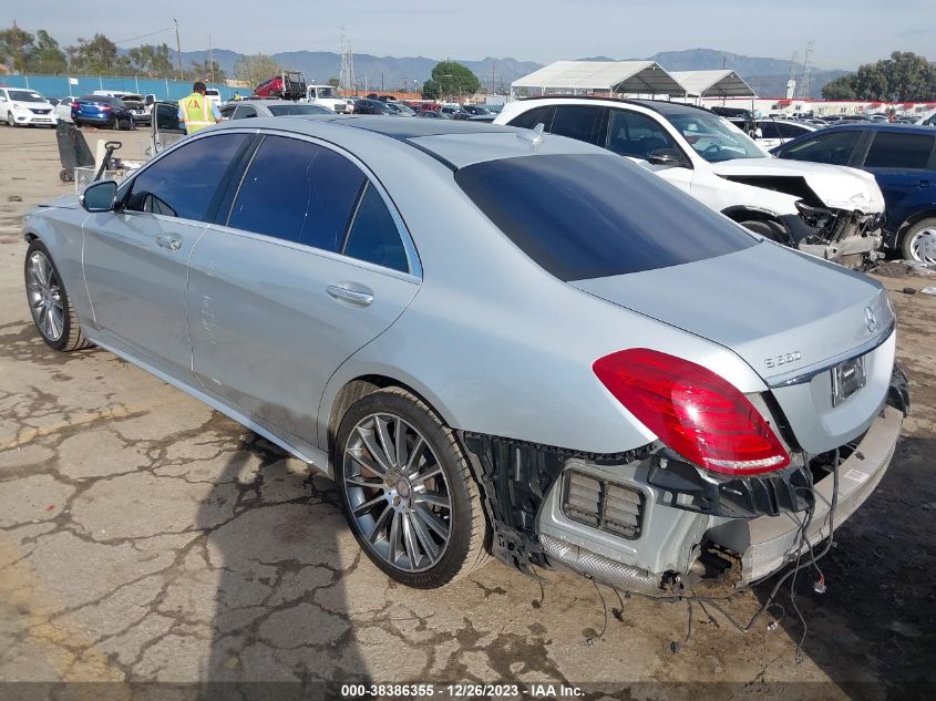 2015 MERCEDES-BENZ S 550 WDDUG8CB4FA128906