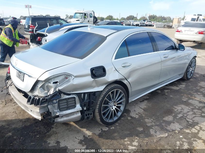 2015 MERCEDES-BENZ S 550 WDDUG8CB4FA128906