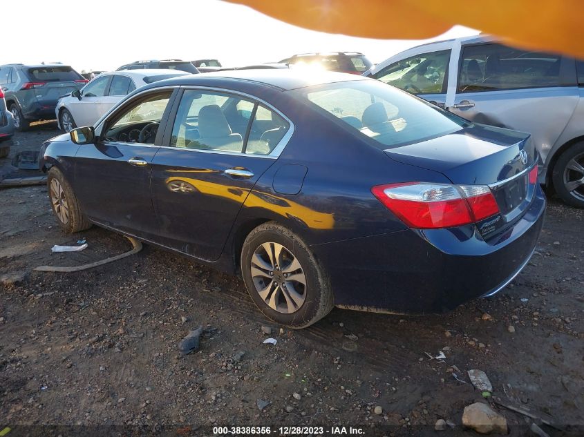 2013 HONDA ACCORD LX - 1HGCR2F3XDA037462