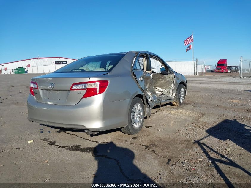 2013 TOYOTA CAMRY LE - 4T1BF1FK7DU236614