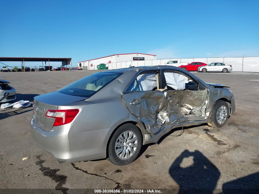 2013 TOYOTA CAMRY LE - 4T1BF1FK7DU236614