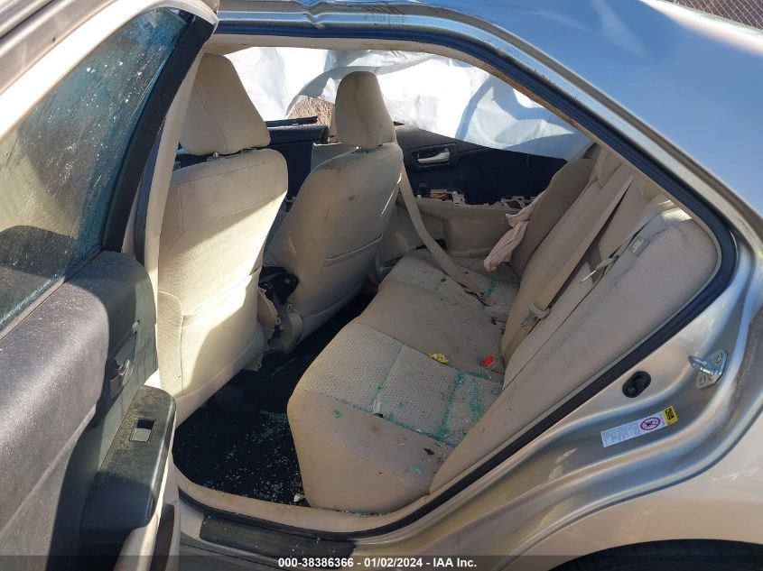 2013 TOYOTA CAMRY LE - 4T1BF1FK7DU236614