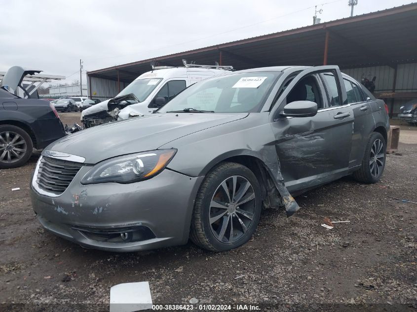 2013 CHRYSLER 200 TOURING - 1C3CCBBBXDN683515